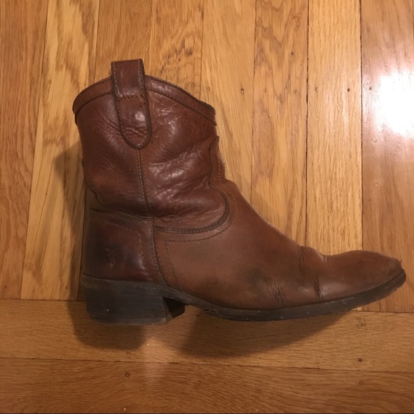 Frye 'Carson' Short Boot Saddle Leather - Picture 2 of 8